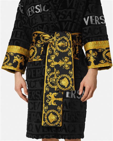 versace bath tobe|versace bathrobe women.